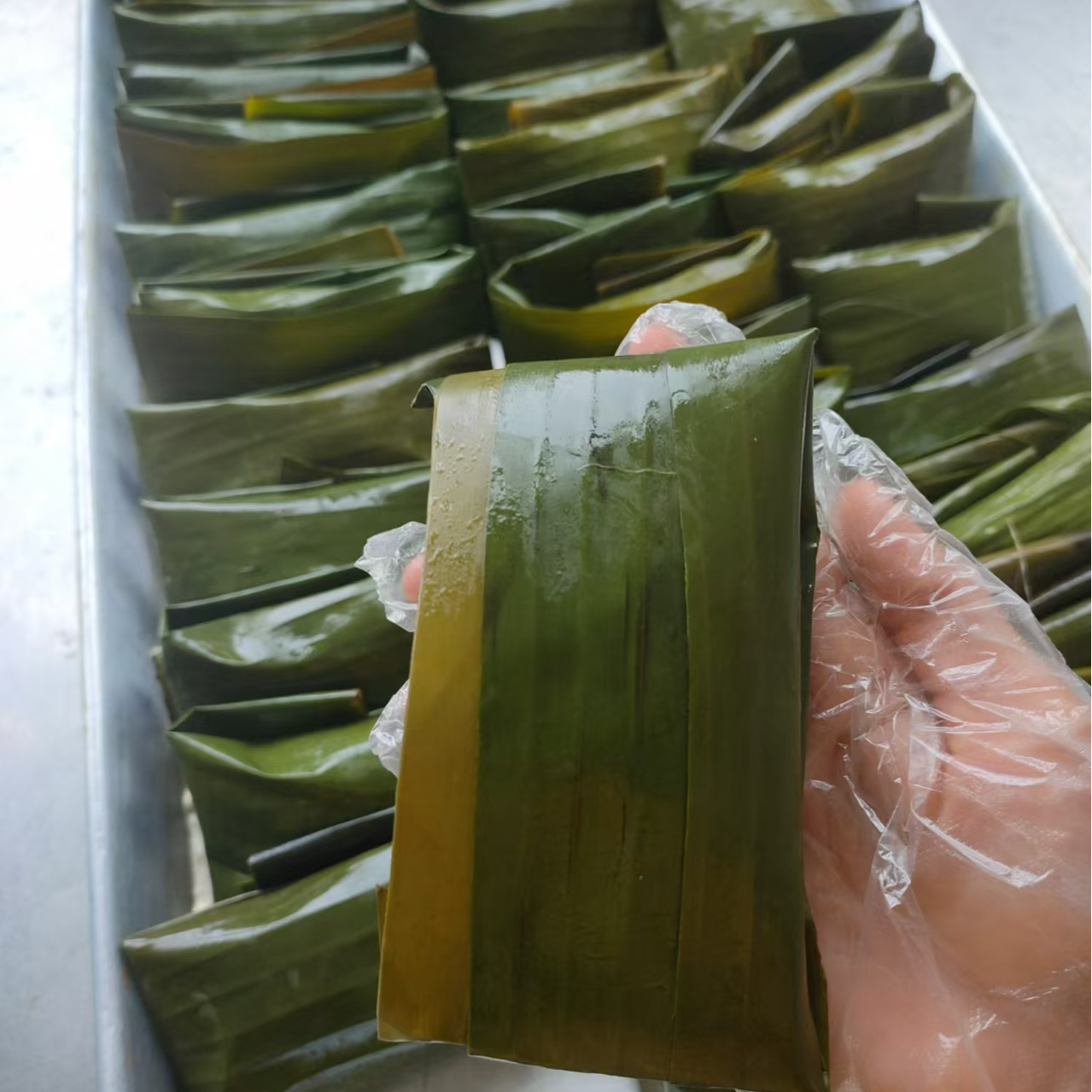 广西特产芭蕉叶糍粑甜味红糖花生芝麻馅软糯香甜真空包装儿时味道