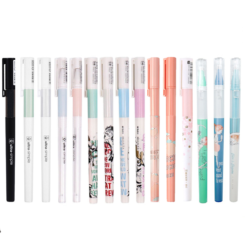 晨光优品中空护套中性笔