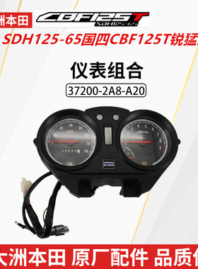 原厂新大洲本田国四CBF125T锐猛SDH125-65仪表总成里程表码表咪表
