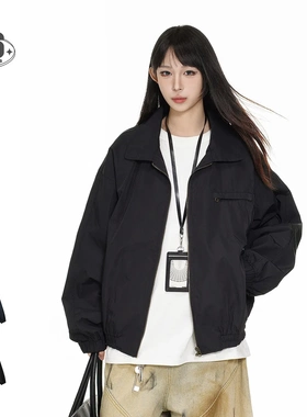 FeiddBurst经典简约美式复古工装外套夹克男女同款休闲上衣JK606