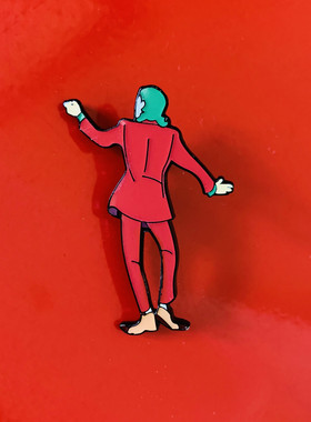 same 小丑电影文创金属胸针徽章 礼品