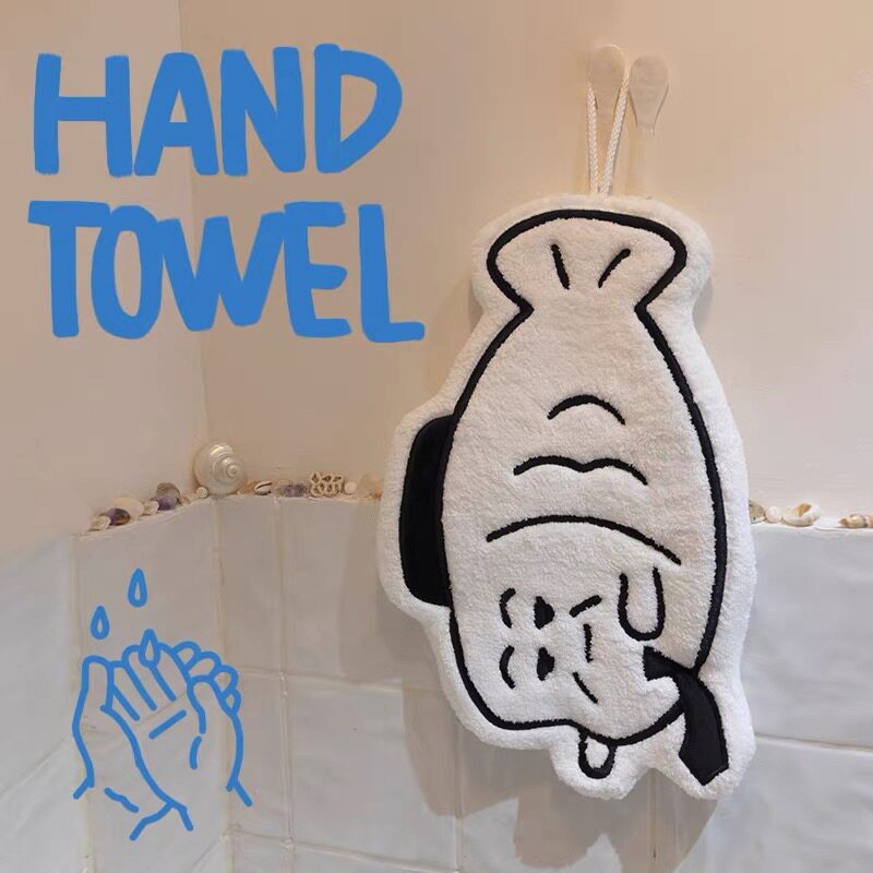 后浪自研文创 职场工具箱系列 挂式吸水速干擦手巾 文创家居用品