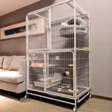 Кошка Cage Cat Villa дома внутри комнаты с туалетом, интегрированным большим свободным космическим кошачьим кошачьим гнездо кошачий дом кошачий дом