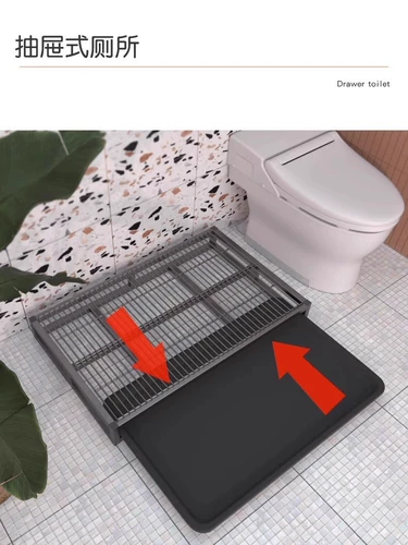 Собачья туалет маленький собачья ванная комната щенка моча моча средняя собака большая собака песчаная горшка для любимых собак собак