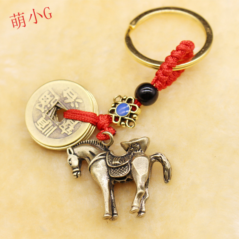 黄铜有福镂空葫芦招财猫马上有钱