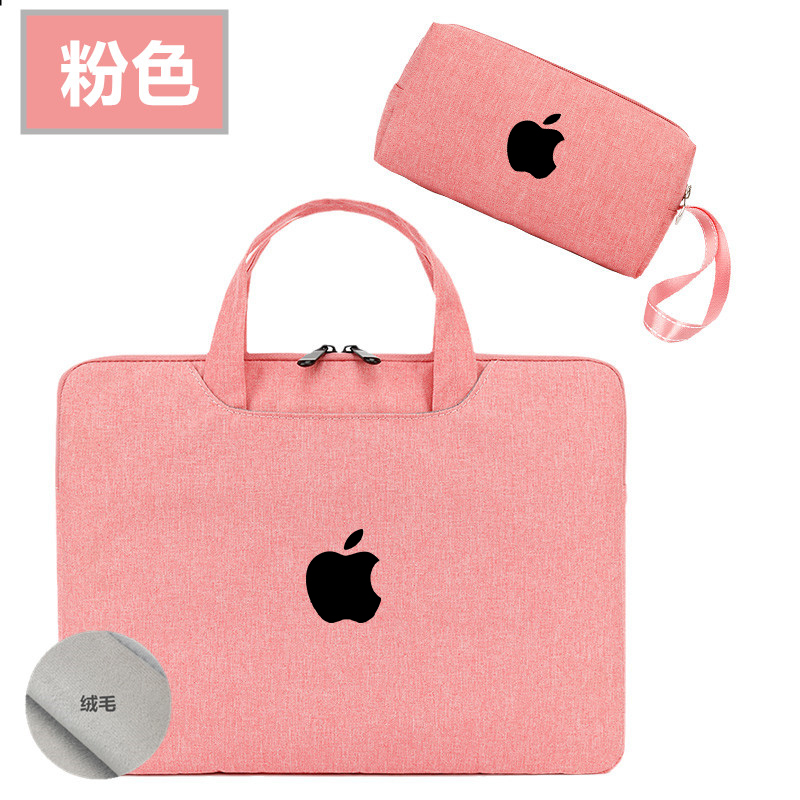 适用苹果MacBook Air 13.6英寸电脑包M4 M3笔记本Pro16/14手防水提包13.3英寸
