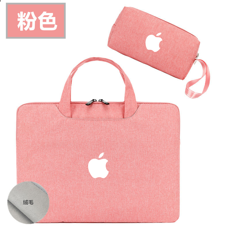 适用苹果MacBook Air 13.6英寸电脑包M4 M3笔记本Pro16/14手防水提包13.3英寸