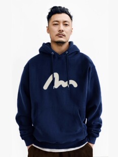 美式潮牌余文乐同款连帽卫衣男士加绒外套秋季上衣百搭情侣装衣服