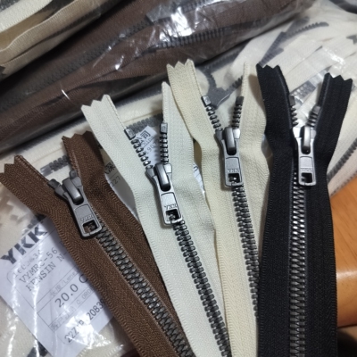 ykk5号树脂闭尾拉链 20cm树脂玉米牙 口袋包包拉锁满29包邮