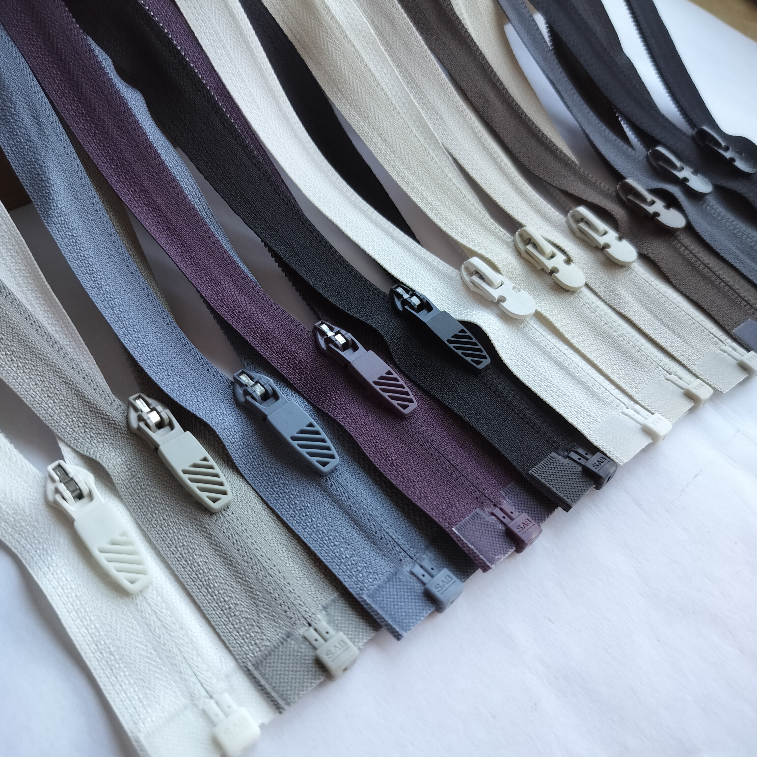 ykk/SAB 尼龙反装5号7号 外套开尾拉链 好质量80cm 满29包邮885