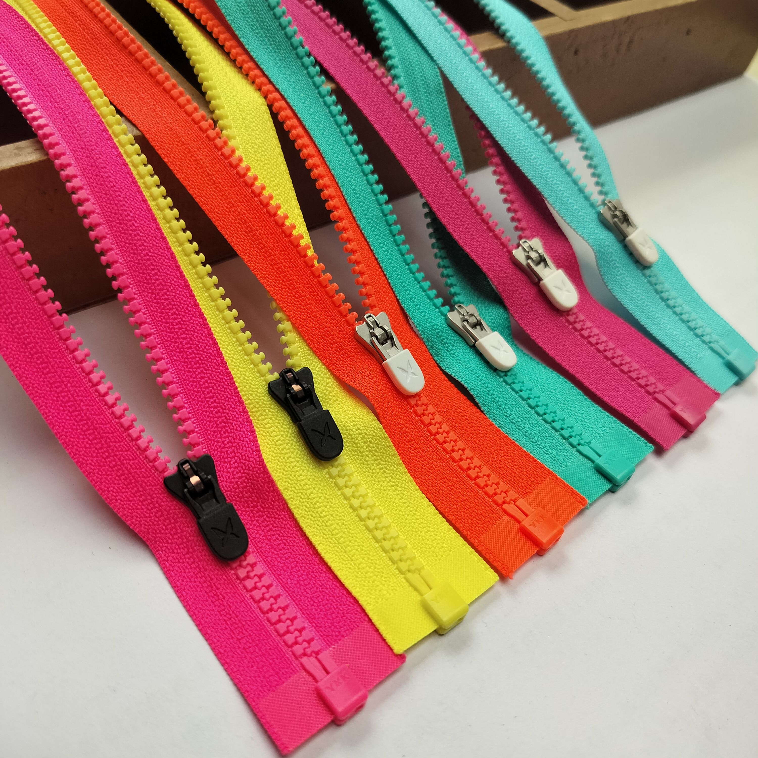 ykk3号树脂拉链 亮色外套卫衣开衫拉锁 满29包邮