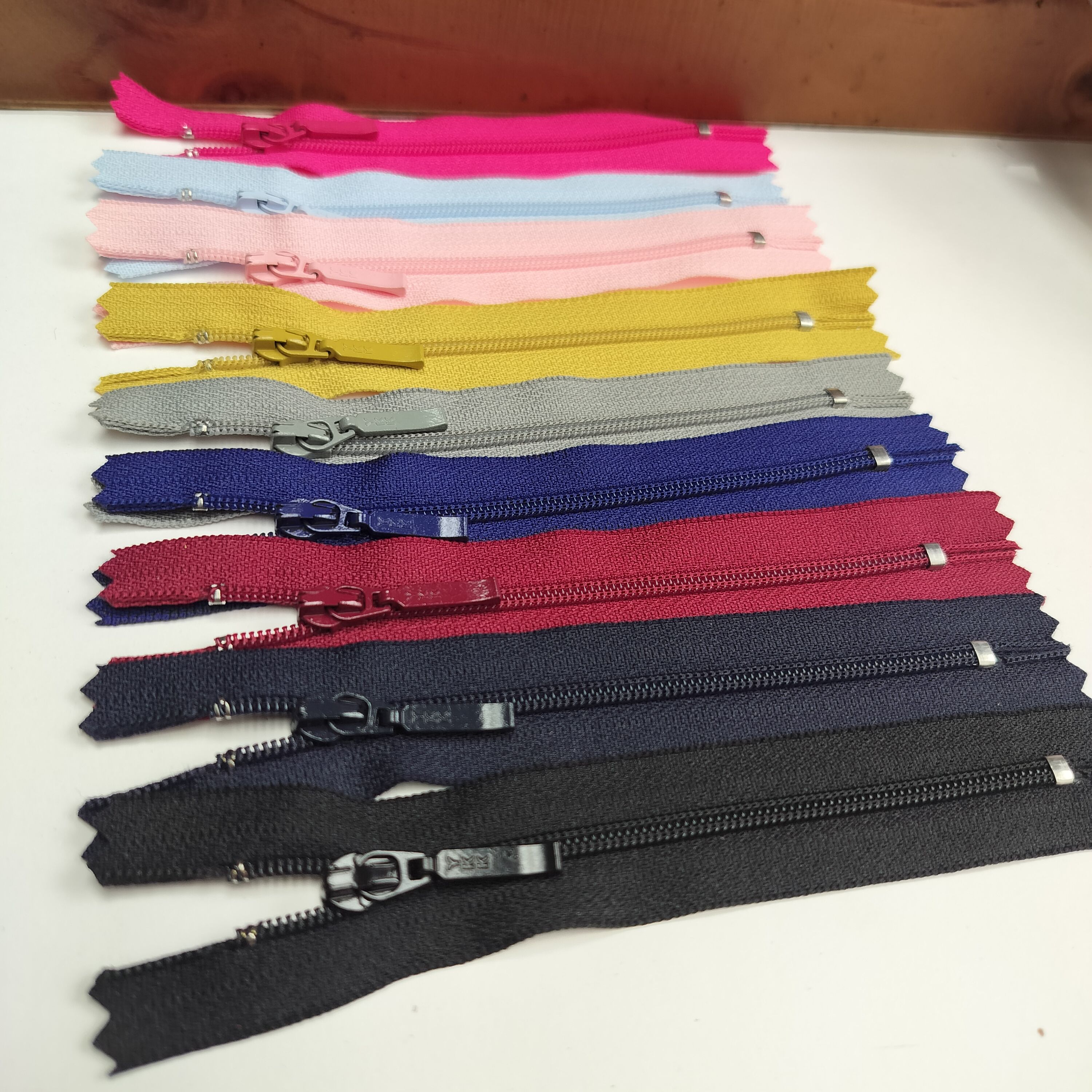 1元2条 ykk3号尼龙闭尾拉链口袋裤子小包领口拉链 12.5cm满29包邮