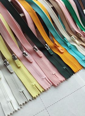 安/奈儿 3号尼龙闭尾拉链 68cm sbs正装反装 长闭尾 满29包邮