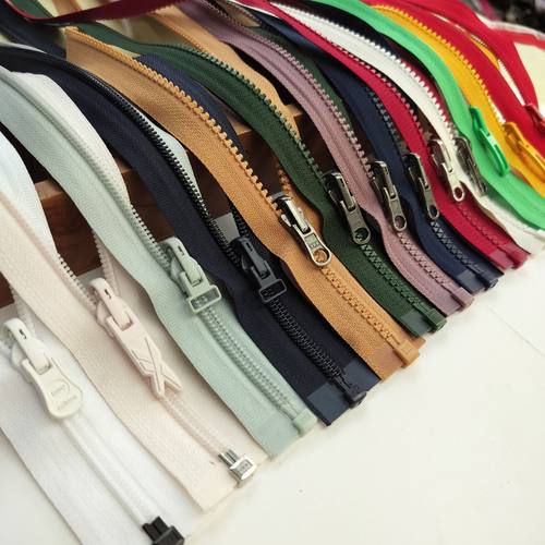 ykk/SAB5号树脂尼龙 双面拉链 两面穿轨道拉头外套三合一满29包邮