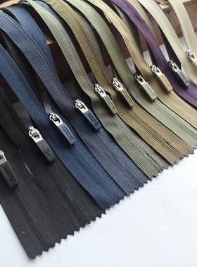 蕉/内 口袋拉链 3号尼龙反装闭尾拉锁 SAB 满29包邮