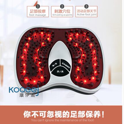 足疗机脚底按摩器 红外加热电动足底按摩震动理疗仪器 家用