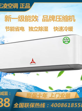 三凌SANLINGJIDIAN空调大1p大1.5p大2p匹单冷冷暖新一级能效家用