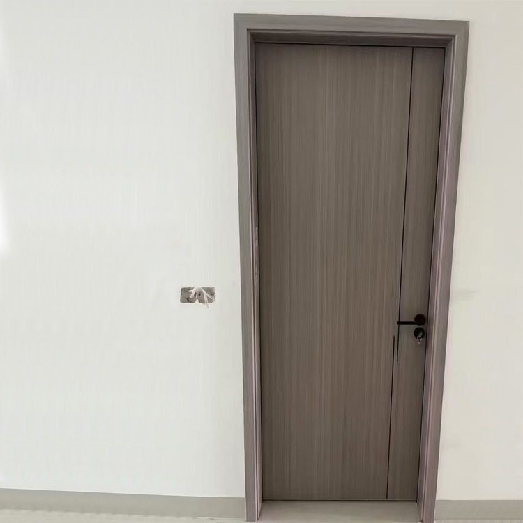 极窄房间门现代简约室内实木多层平开门隔音卧室门办公室会议室