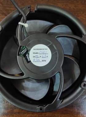 四线调速17251风扇风机DC24V9200转