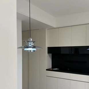 意式极简PH5飞碟餐厅吊灯中古风餐桌吧台灯全光谱护眼饭桌小吊灯