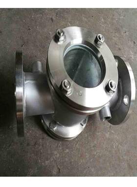 法兰直通保温视镜 夹套不锈钢碳钢常温常压shjc石英玻璃 工厂