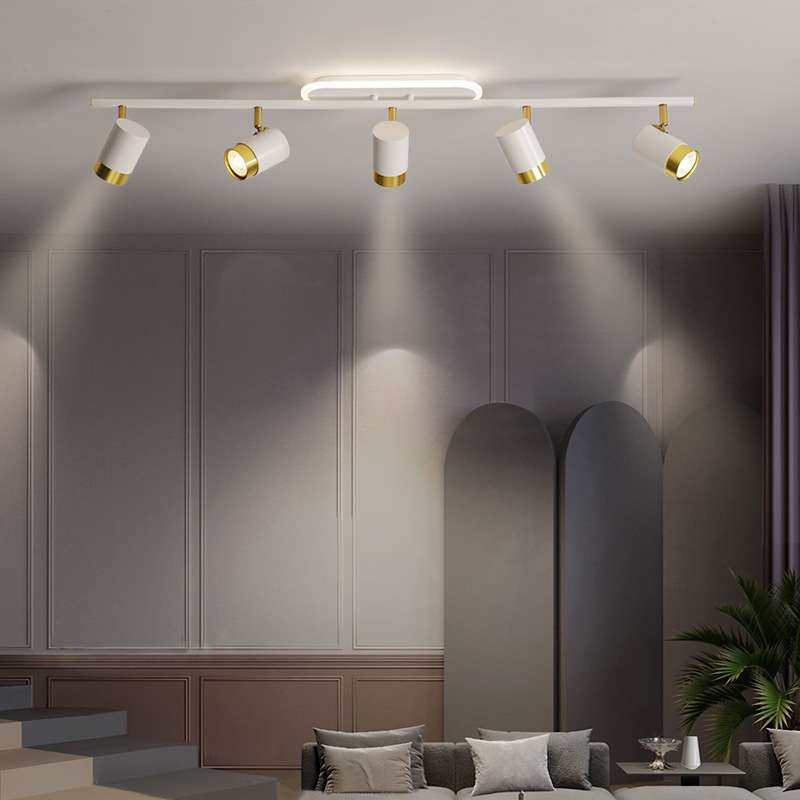 现代简约卧室led轨道灯 酒店展厅服装店明装吸顶灯衣帽间导轨射灯,家装灯饰光源,明装射灯,淘宝优惠券,粉丝福利购,淘宝优惠卷