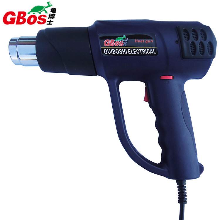 龟博士1600W数显调温热风枪 塑料焊枪 汽车贴膜烤枪工具