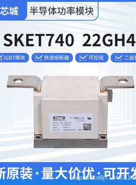 厂家可控硅晶闸管大功率电子元器件SKET740  22GH4整流器模块