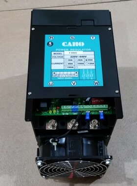 台湾CAHO宣荣电热调整器F306A 220V-440V 60A 相位电力控制器配件