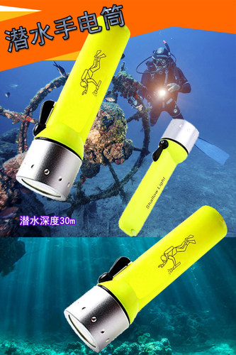 PAGAO电池款潜水手电筒照明灯