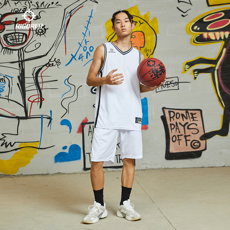 清仓丨准者篮球服套装宽松大码男女大学生球衣定制DIY团购队服