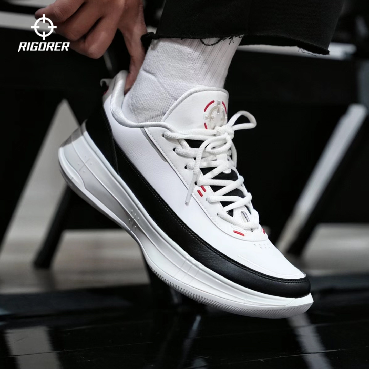 准者篮板一代篮球鞋夏季透气低帮复古潮流防滑缓震滑板鞋运动鞋