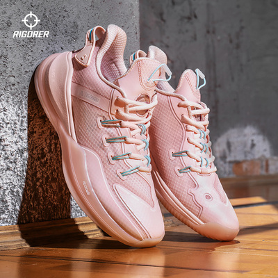 准者狙击2代CUBA专业篮球鞋女神粉色碳板实战运动鞋情侣球鞋男女