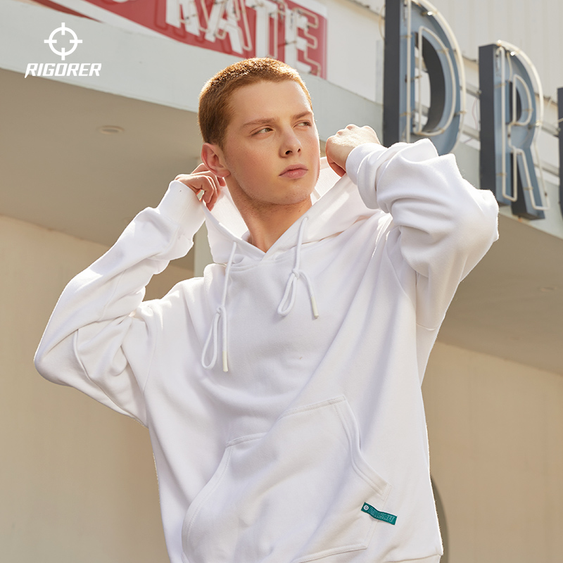 准者运动卫衣连帽长袖上衣