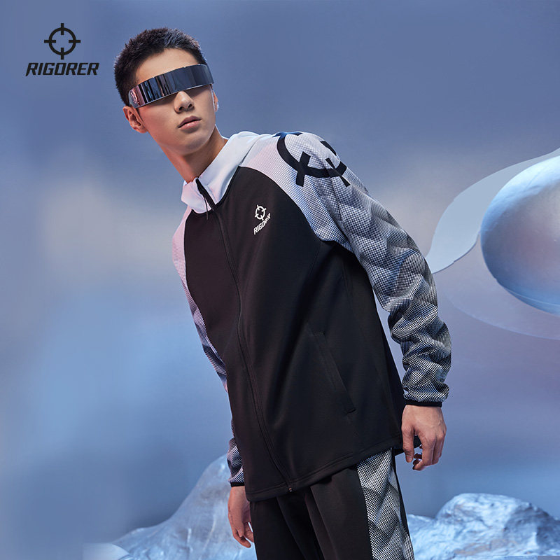 准者篮球出场服秋冬新款防风健身外套训练比赛队服休闲百搭运动衣