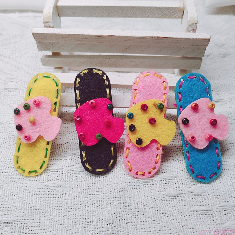 儿童发夹可爱卡通磨菇bb夹小边夹