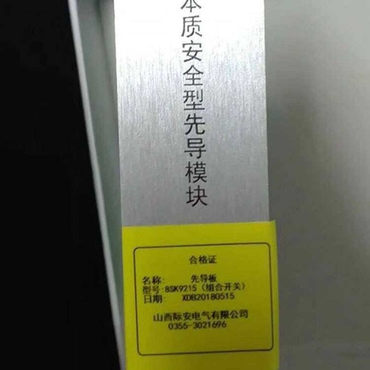 山西际安煤矿井下用防爆先导板8SK9215本质安全型先导模块