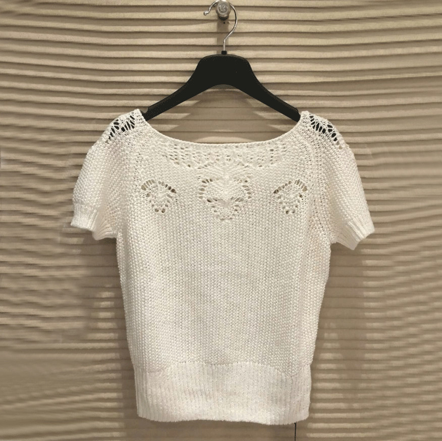 新颖哥弟特正品女装2018夏季新款百搭显瘦针织衫短袖t恤衫女上衣