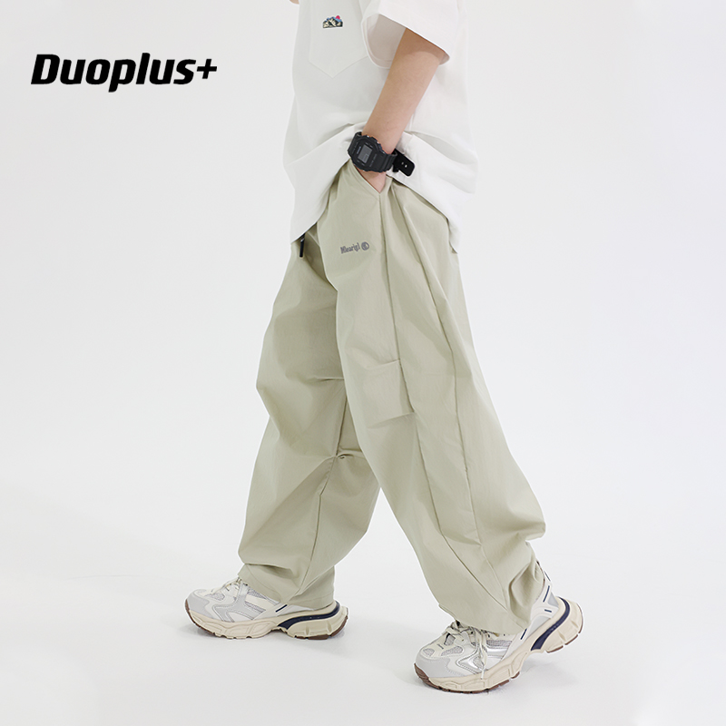 多加潮牌童装男童防蚊裤2025夏装新款中大童薄款洋气弯刀工装裤潮