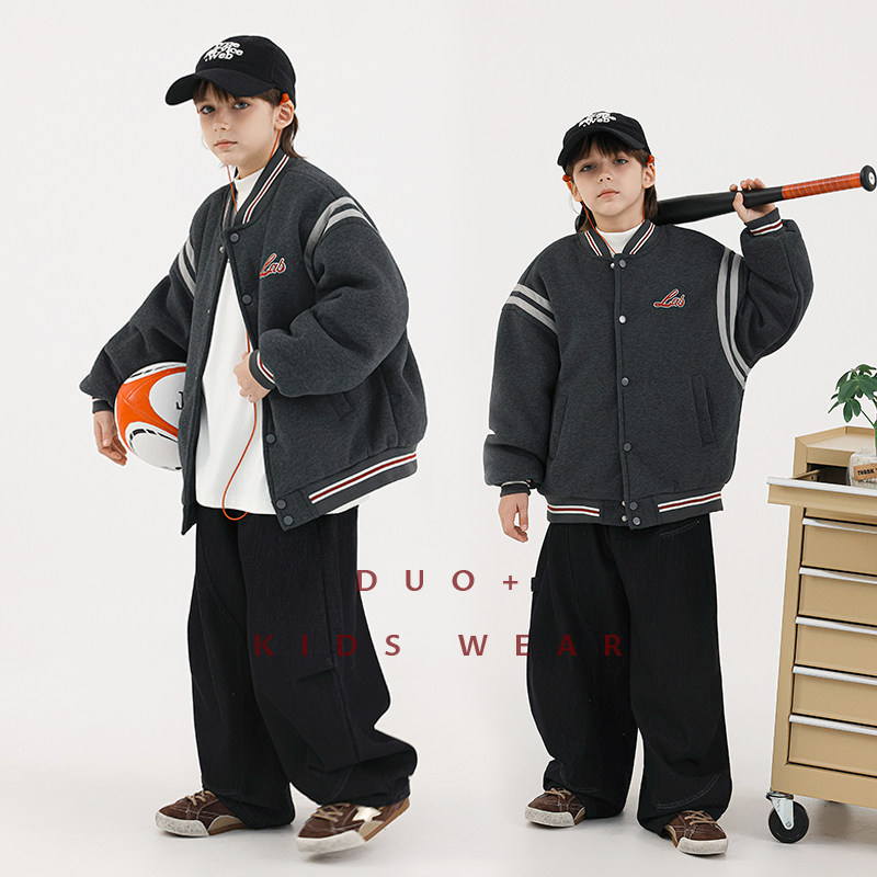 多加潮牌童装男童棉服儿童夹棉外套冬装新款中大童宝宝加厚棒球服,童装/婴儿装/亲子装,棉袄/棉服,淘宝优惠券,粉丝福利购,淘宝优惠卷