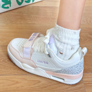 GLO BULL板鞋魔术贴女鞋学生厚底增高春秋透气新款2025运动板鞋