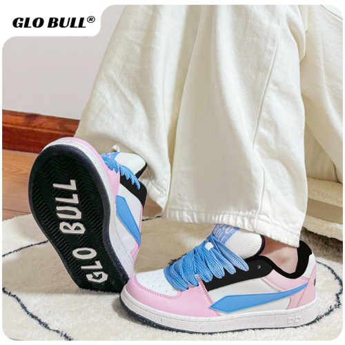GLO BULL厚底增高原创面包鞋女2025新款春秋潮流休闲运动板鞋增高