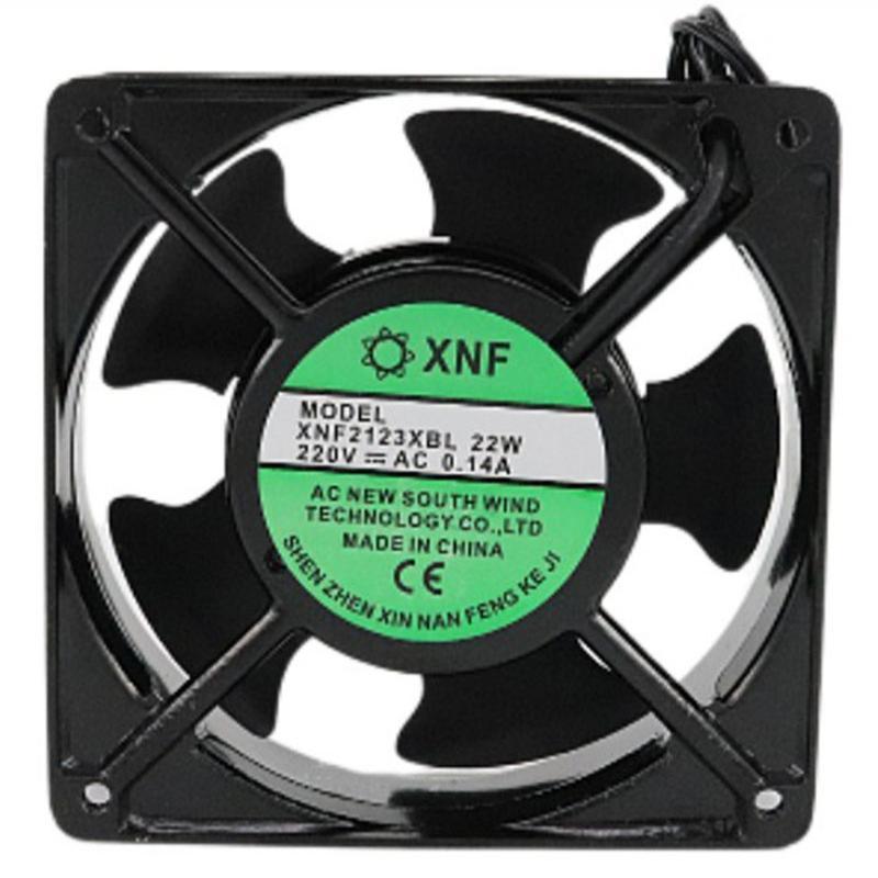 小型工业轴流风机DP200A散热风扇XNF2123XBL电脑柜四寸排气扇220V