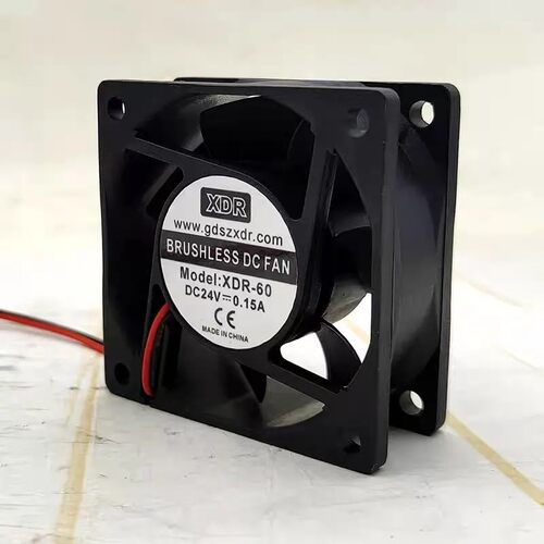 全新XDR XDR-60 6厘米 24V 0.15A 大风量变频器散热风扇 6025