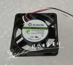建准 KD2404PFB3 11.(2).B4504.AR.GN.I21 4010报警变频器风扇3线