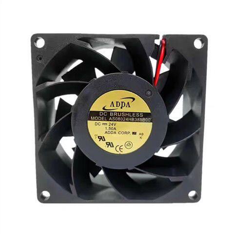 ADDA协禧AS08024HB389B00 24V 1.5A 8038变频器电焊机散热风扇8cm