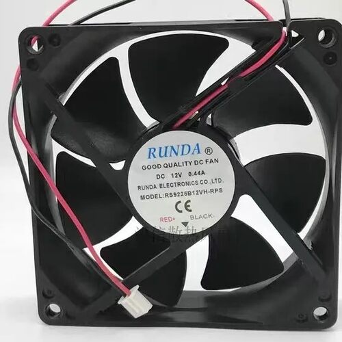 RUNDA RS9225B12VH-RPS 12V 0.44A 9CM 9025 2线散热风扇