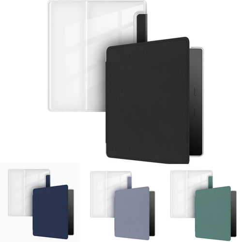 适用亚马逊kindle Oasis3保护套Oasis2电子书CW24WI阅读器S8IN40 2017/2019年版Oasis 9代 10代透明外壳皮套