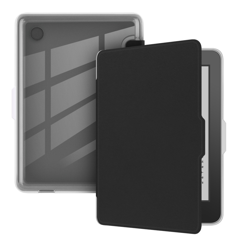 适用Kobo Clara BW保护套Kobo Clara Colour保护壳电子书阅读器软壳6英寸休眠唤醒翻盖功能Clara 2E透明外壳