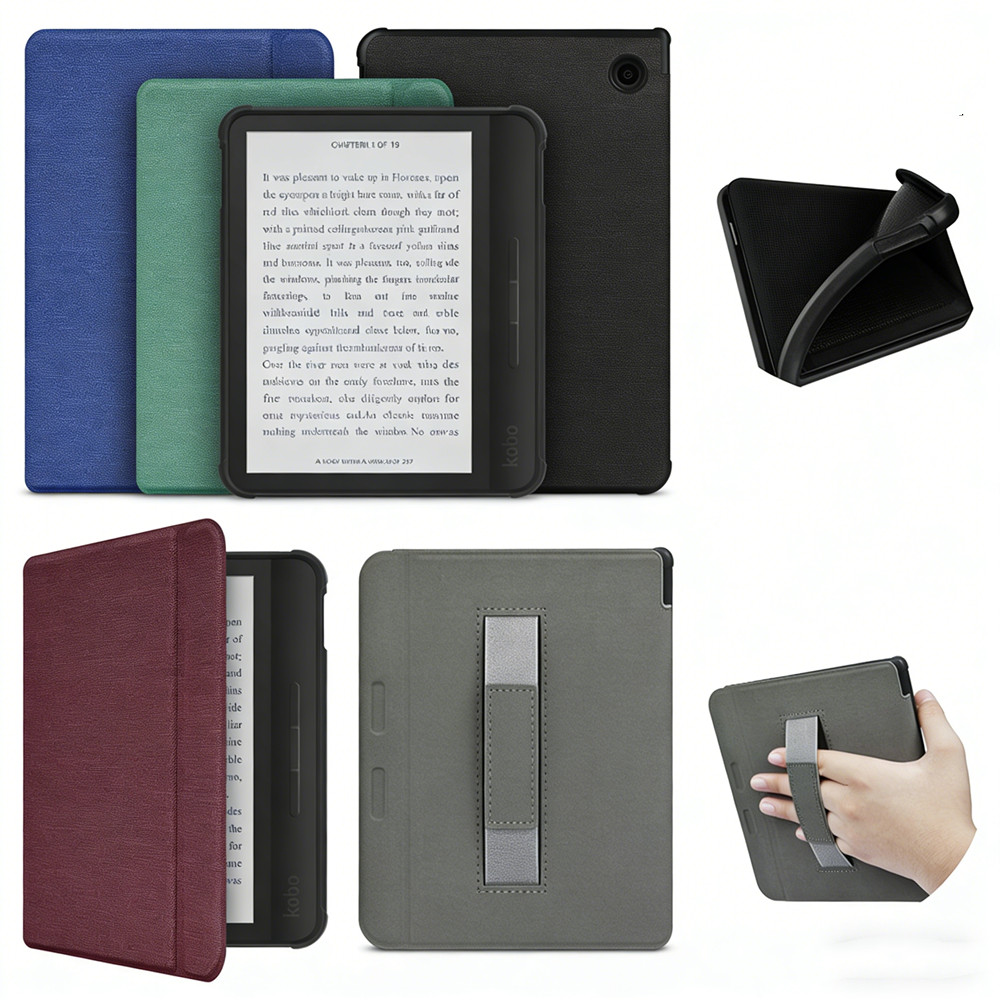 适用kobo libra Colour皮套彩色7寸电子书Color 2024保护套Libra2套N428 N418软壳手持套全包保护壳防摔外套